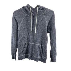 Jo & Co Jeans Static Blue Pullover Hoodie Sweatshirt Women's Size Small